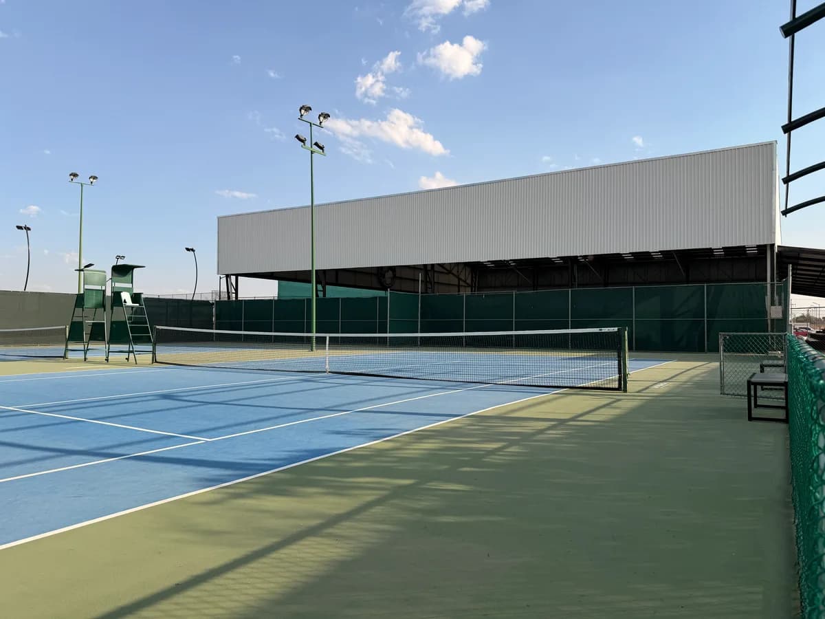 Cancha de tenis 3 aire libre